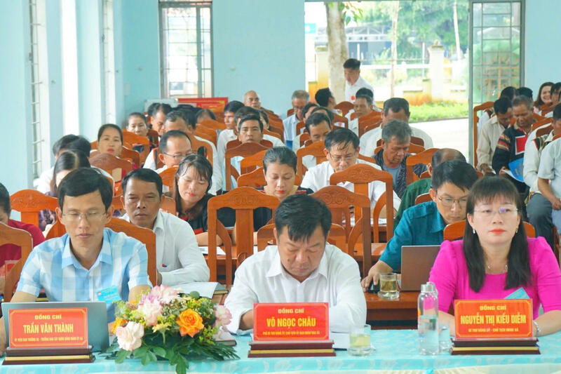 Đại hội Đại biểu Ủy ban MTTQ Việt Nam xã Ia Rsai lần thứ I, nhiệm kỳ 2025-2030